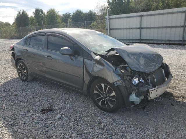 19XFB2F9XDE004012 - 2013 HONDA CIVIC EXL GRAY photo 4