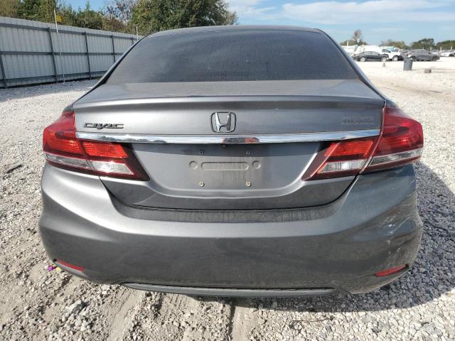 19XFB2F9XDE004012 - 2013 HONDA CIVIC EXL GRAY photo 6