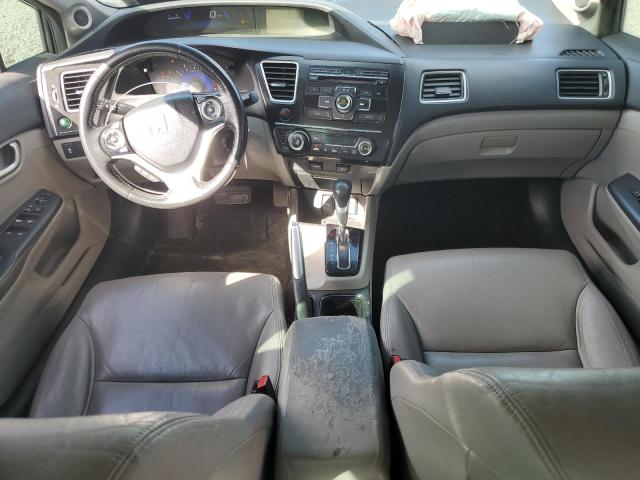 19XFB2F9XDE004012 - 2013 HONDA CIVIC EXL GRAY photo 8