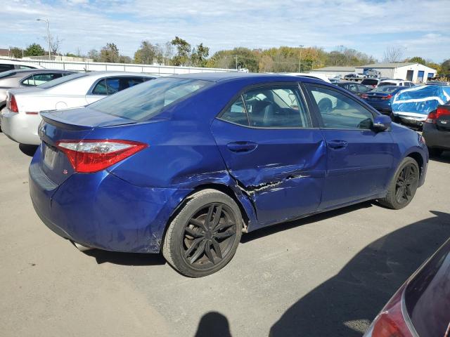 2T1BURHE6GC567475 - 2016 TOYOTA COROLLA L BLUE photo 3