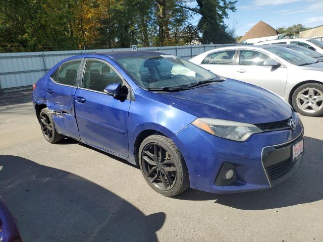 2T1BURHE6GC567475 - 2016 TOYOTA COROLLA L BLUE photo 4