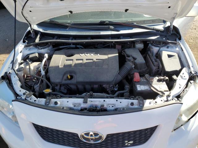 JTDBU4EE4A9113021 - 2010 TOYOTA COROLLA BASE WHITE photo 11