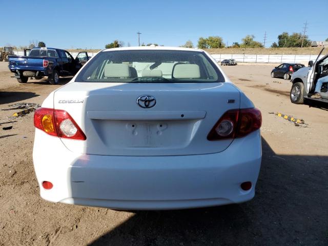 JTDBU4EE4A9113021 - 2010 TOYOTA COROLLA BASE WHITE photo 6