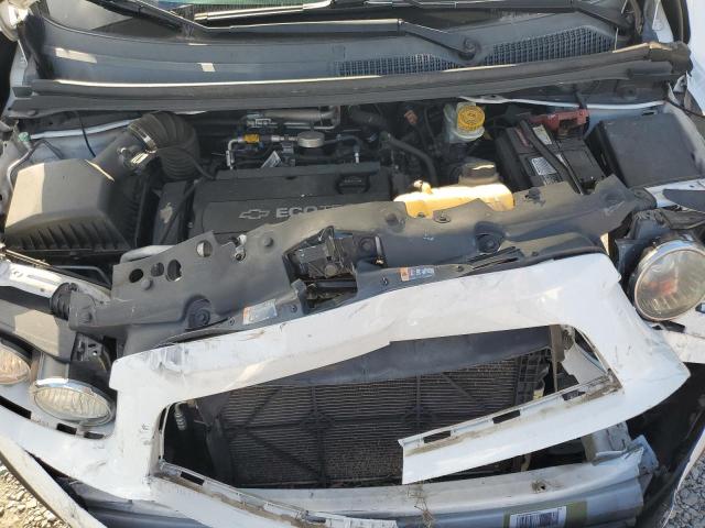 1G1JC5SH6E4211031 - 2014 CHEVROLET SONIC LT WHITE photo 11