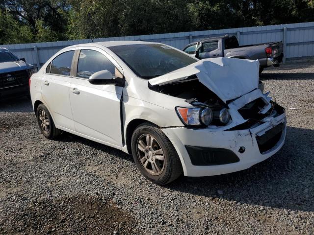 1G1JC5SH6E4211031 - 2014 CHEVROLET SONIC LT WHITE photo 4