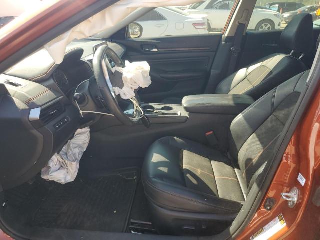 1N4BL4CV2NN354620 - 2022 NISSAN ALTIMA SR ORANGE photo 7