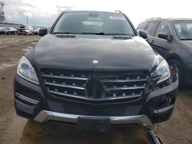4JGDA5HB0CA014900 - 2012 MERCEDES-BENZ ML 350 4MATIC BLACK photo 5