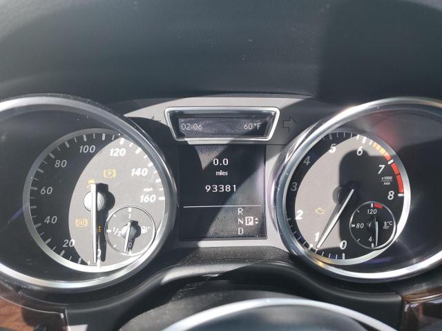 4JGDA5HB0CA014900 - 2012 MERCEDES-BENZ ML 350 4MATIC BLACK photo 9