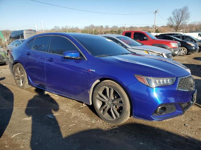 19UUB2F64JA003984 - 2018 ACURA TLX TECH+A Синий фото 4