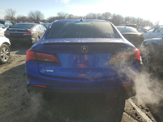19UUB2F64JA003984 - 2018 ACURA TLX TECH+A Синий фото 6