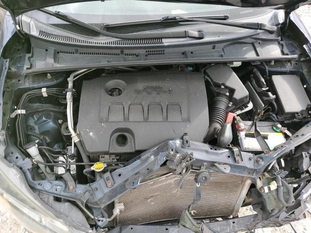 2T1BURHE6HC792755 - 2017 TOYOTA COROLLA L BLUE photo 11