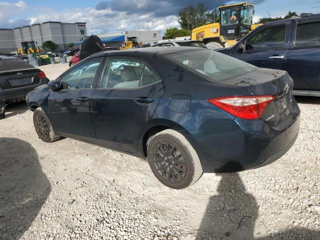 2T1BURHE6HC792755 - 2017 TOYOTA COROLLA L BLUE photo 2