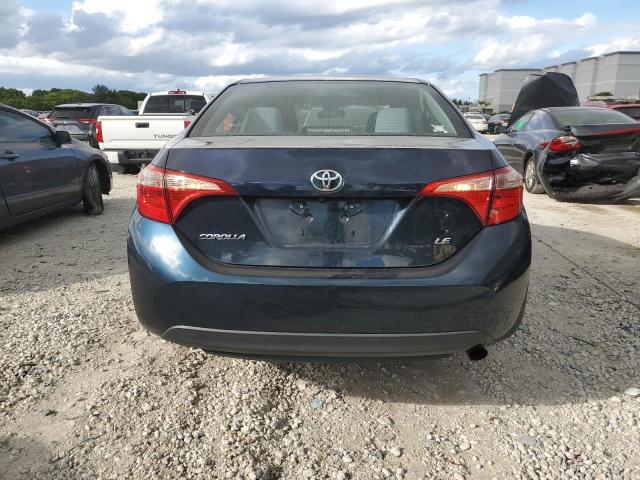 2T1BURHE6HC792755 - 2017 TOYOTA COROLLA L BLUE photo 6