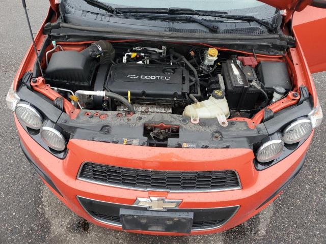 1G1JC6SH1C4118243 - 2012 CHEVROLET SONIC LT ORANGE photo 12