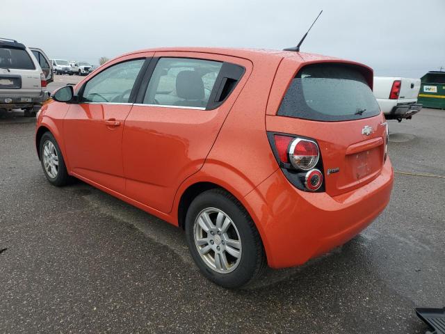 1G1JC6SH1C4118243 - 2012 CHEVROLET SONIC LT ORANGE photo 2
