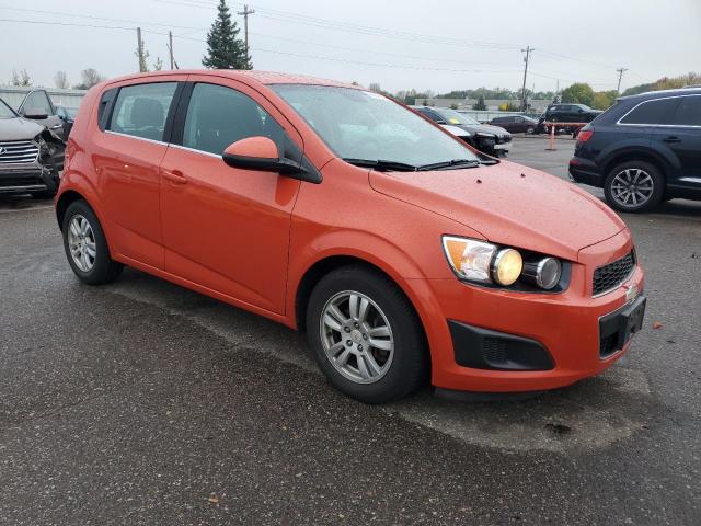 1G1JC6SH1C4118243 - 2012 CHEVROLET SONIC LT ORANGE photo 4