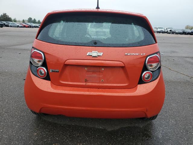 1G1JC6SH1C4118243 - 2012 CHEVROLET SONIC LT ORANGE photo 6
