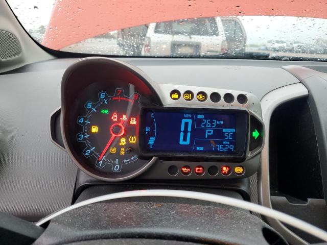 1G1JC6SH1C4118243 - 2012 CHEVROLET SONIC LT ORANGE photo 9