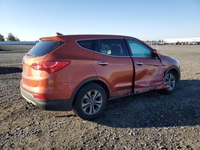 5XYZTDLB4GG342302 - 2016 HYUNDAI SANTA FE S ORANGE photo 3