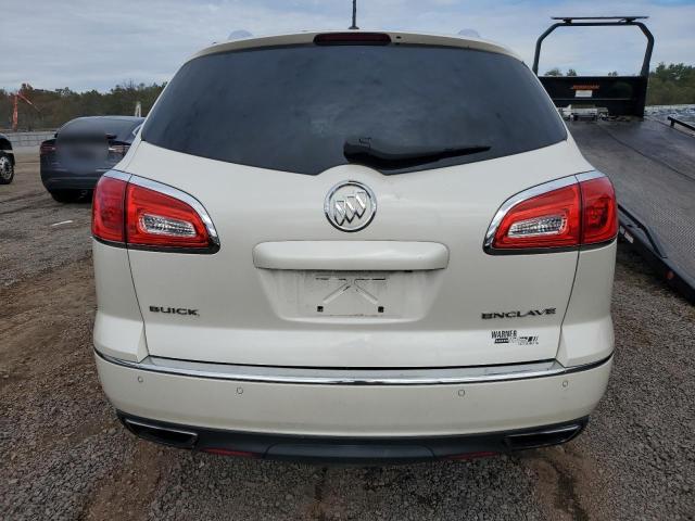 5GAKRBKD7FJ320866 - 2015 BUICK ENCLAVE WHITE photo 6