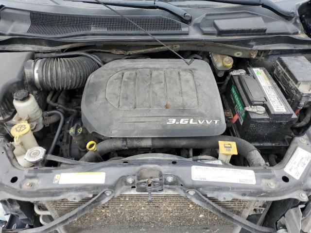 2C4RC1BG5CR300156 - 2012 CHRYSLER TOWN & COU TOURING Mavi foto 12