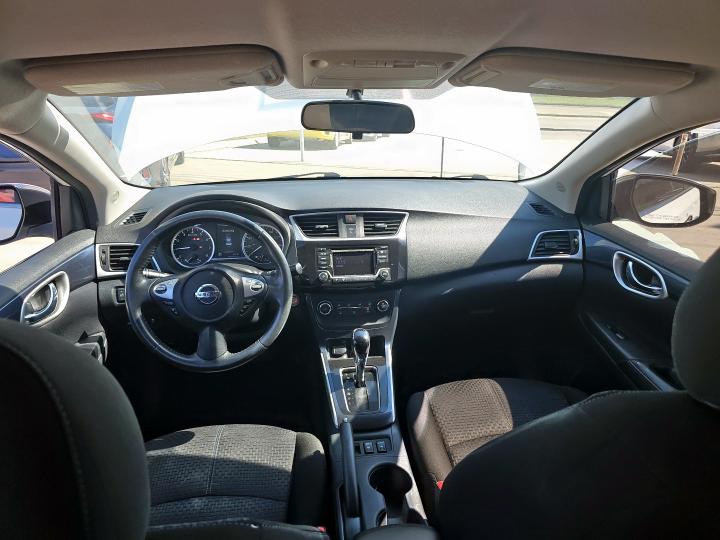 3N1AB7AP2HY220814 - 2017 NISSAN SENTRA S WHITE photo 9