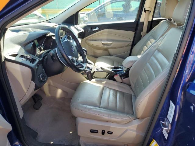 1FMCU9J91FUB82923 - 2015 FORD ESCAPE TITANIUM 蓝色 照片 7