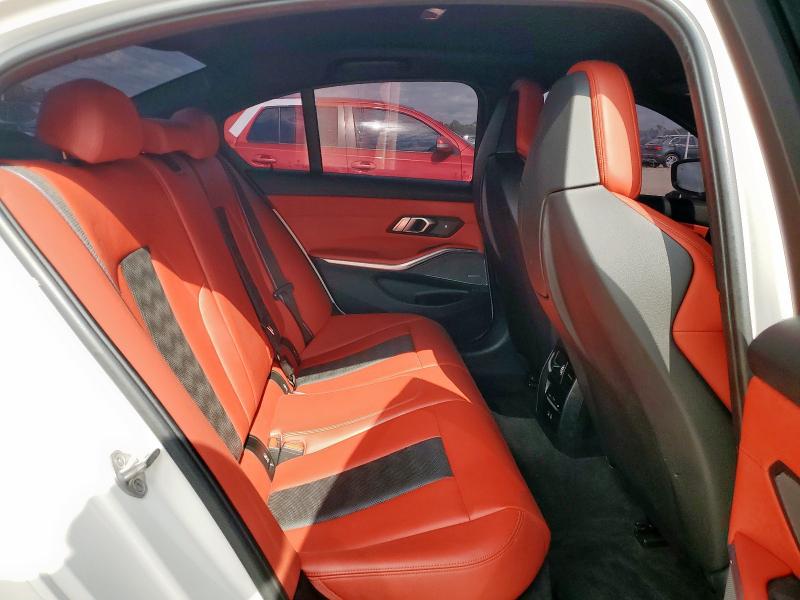 WBS33AY00PFN54332 - 2023 BMW M3 COMPETITION WHITE photo 10