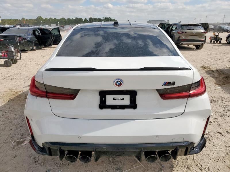 WBS33AY00PFN54332 - 2023 BMW M3 COMPETITION WHITE photo 6
