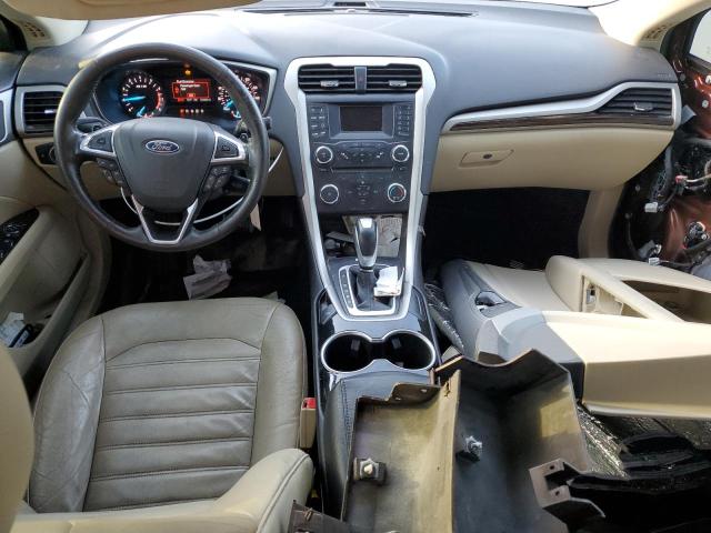 3FA6P0H90FR231679 - 2015 FORD FUSION SE BURGUNDY photo 8