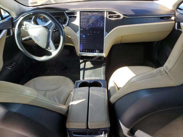 5YJSA1CN1DFP05982 - 2013 TESLA MODEL S Коричневый фото 8