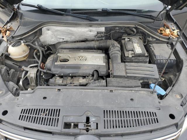 WVGBV7AX1CW609271 - 2012 VOLKSWAGEN TIGUAN S Siyah fotoğraf 11
