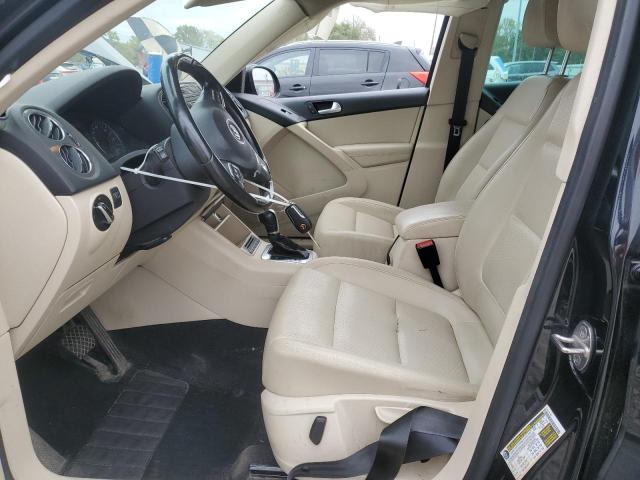 WVGBV7AX1CW609271 - 2012 VOLKSWAGEN TIGUAN S Siyah fotoğraf 7