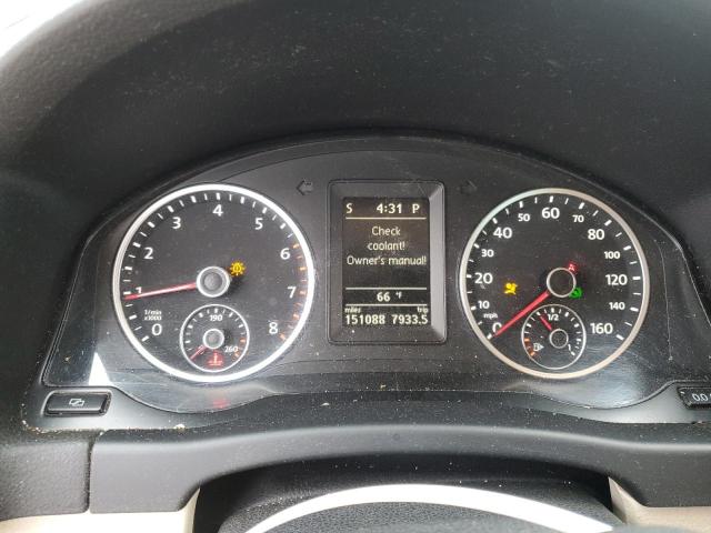 WVGBV7AX1CW609271 - 2012 VOLKSWAGEN TIGUAN S Siyah fotoğraf 9