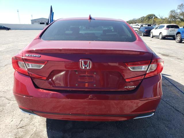 1HGCV1F50LA006260 - 2020 HONDA ACCORD EXL RED photo 6