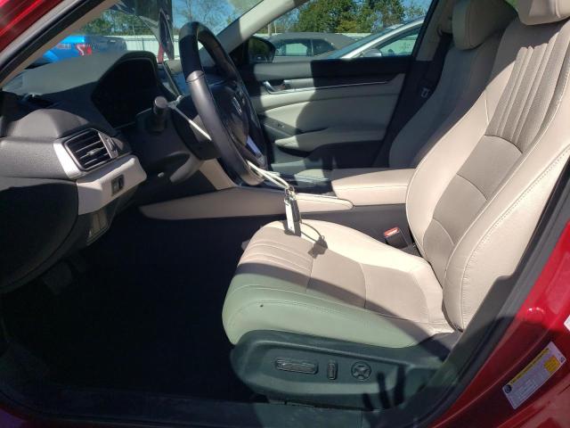 1HGCV1F50LA006260 - 2020 HONDA ACCORD EXL RED photo 7