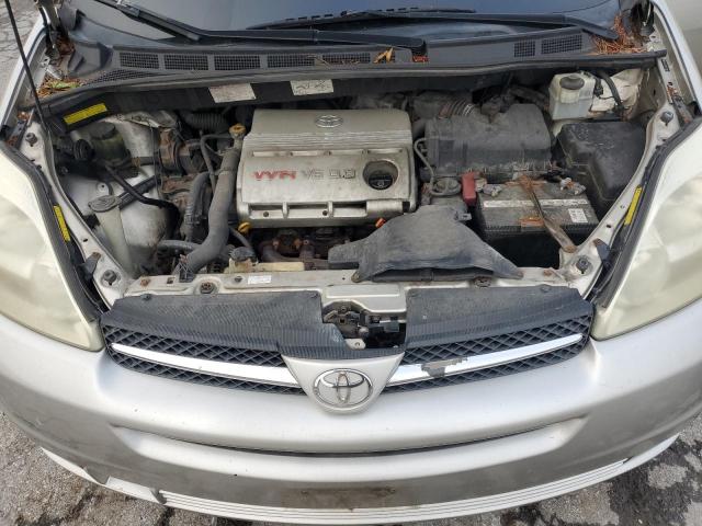 5TDZA22C05S290414 - 2005 TOYOTA SIENNA XLE BEIGE photo 12