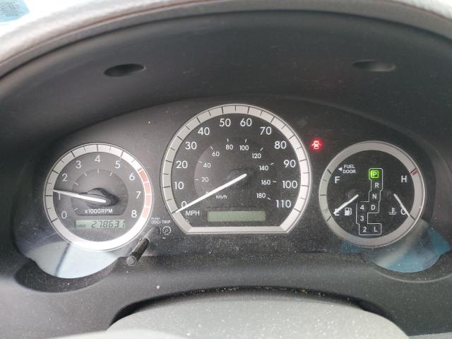 5TDZA22C05S290414 - 2005 TOYOTA SIENNA XLE BEIGE photo 9