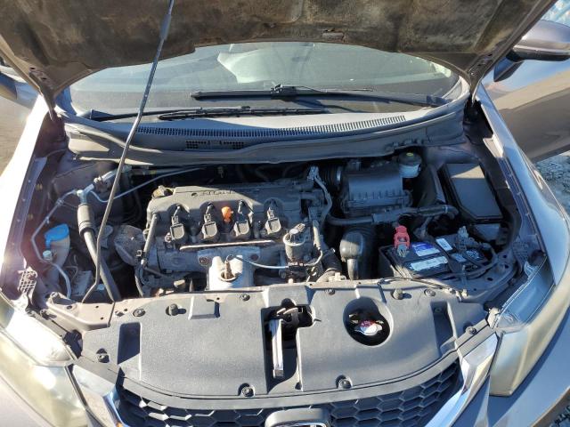 19XFB2F5XEE205486 - 2014 HONDA CIVIC LX GRAY photo 11
