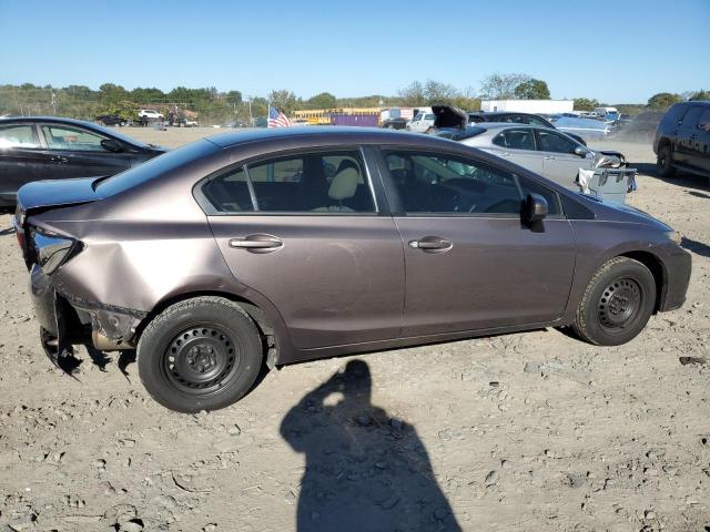 19XFB2F5XEE205486 - 2014 HONDA CIVIC LX GRAY photo 3