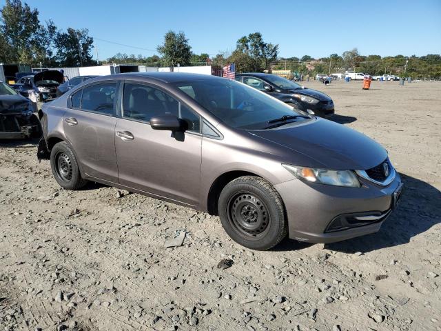 19XFB2F5XEE205486 - 2014 HONDA CIVIC LX GRAY photo 4
