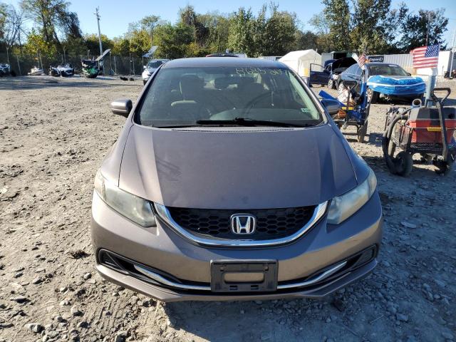 19XFB2F5XEE205486 - 2014 HONDA CIVIC LX GRAY photo 5