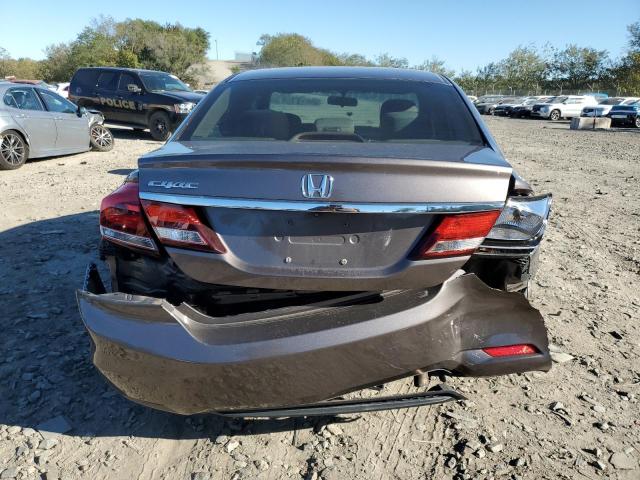 19XFB2F5XEE205486 - 2014 HONDA CIVIC LX GRAY photo 6