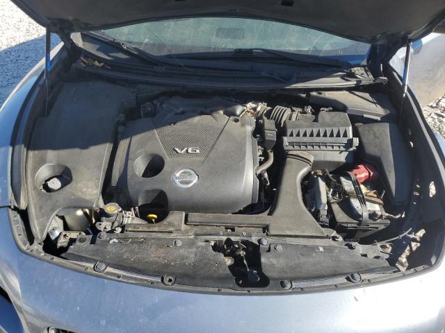 1N4AA5AP1AC811693 - 2010 NISSAN MAXIMA S BLUE photo 11