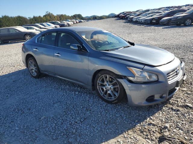 1N4AA5AP1AC811693 - 2010 NISSAN MAXIMA S BLUE photo 4