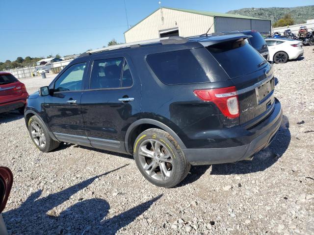 1FM5K7F84DGA08701 - 2013 FORD EXPLORER LIMITED Чорний фото 2