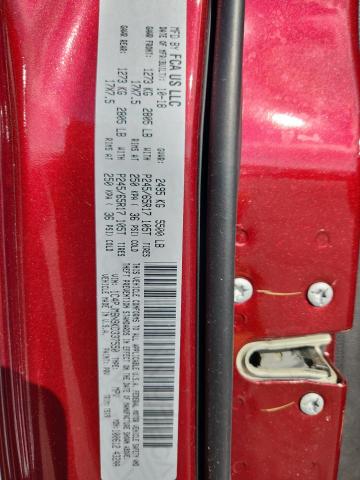 1C4PJMBN9KD337550 - 2019 JEEP CHEROKEE TRAILHAWK BURGUNDY photo 13