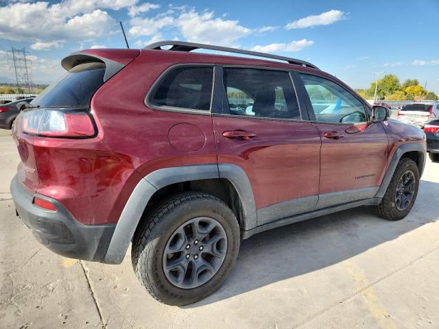 1C4PJMBN9KD337550 - 2019 JEEP CHEROKEE TRAILHAWK BURGUNDY photo 3