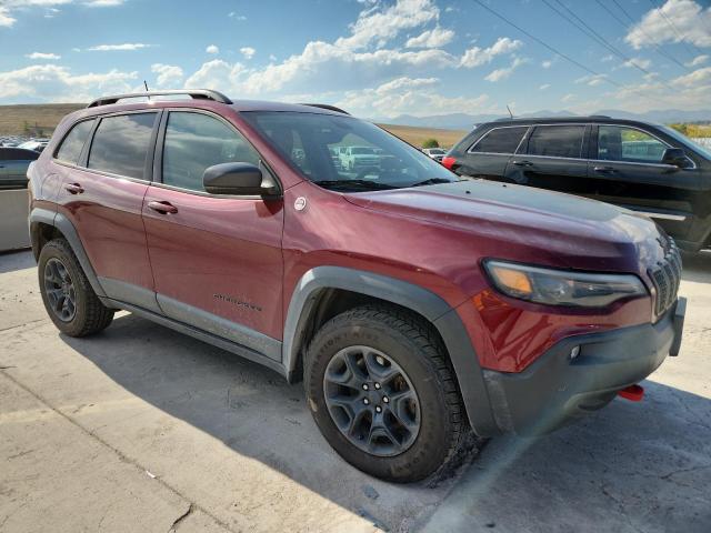 1C4PJMBN9KD337550 - 2019 JEEP CHEROKEE TRAILHAWK BURGUNDY photo 4