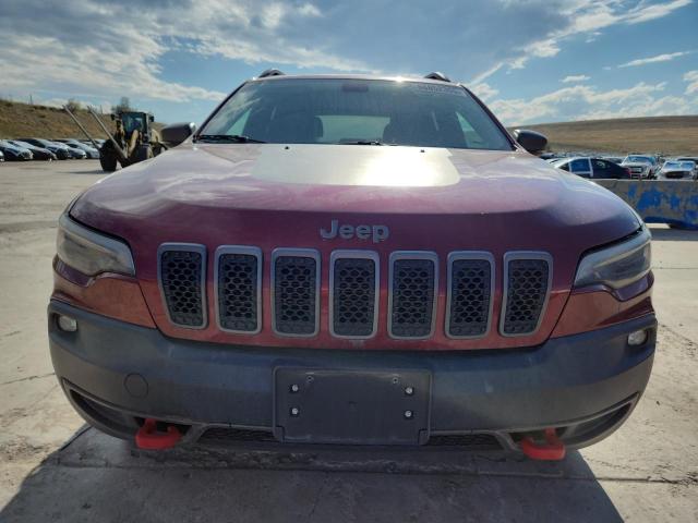 1C4PJMBN9KD337550 - 2019 JEEP CHEROKEE TRAILHAWK BURGUNDY photo 5